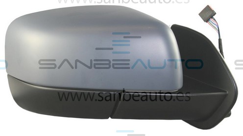 LAND ROVER FREELANDER 07-*RETROVISOR DCH ELECTRICO CALEFACTADO ABATIBLE ELECTRICAMENTE CON MEMORIAS 10 PIN