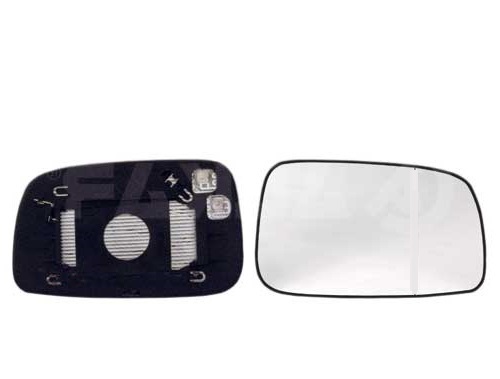 TOYOTA AVENSIS 03-*CRISTAL/RETROVISOR DCH CONVEXO CALEFACTADO 