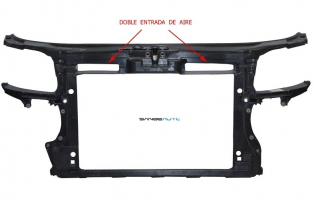 AUDI A3 03-*FRENTE FIBRA (2 ENTRADAS DE AIRE)